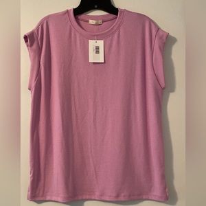 Les Amis Cap Sleeve Top